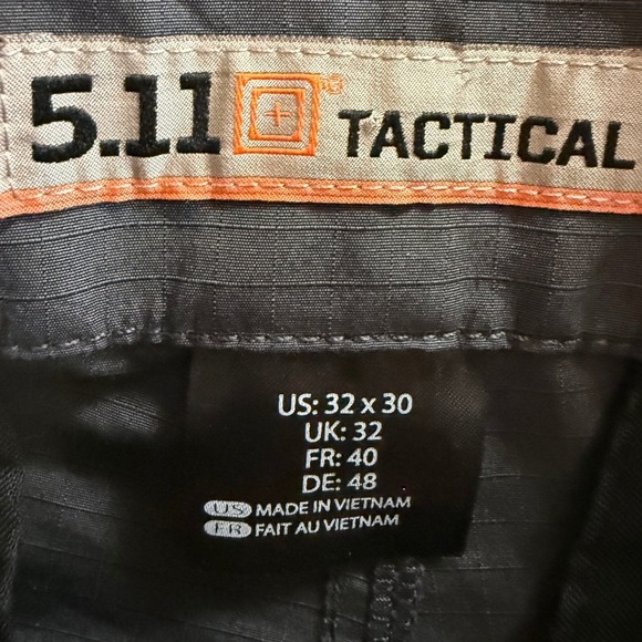 5.11 Tactical Men Pants Charcoal Gray Size 32x30 Utility Work Casual - Picture 3 of 9